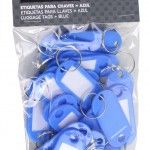 Etiquetas para Chaves, Azul, 25Un refª 65356 MADER Etiquetas para Chaves, Azul, 25Un refª 65356 MADER