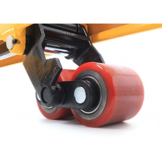 Porta-Paletes Hidrulico, 2.5Ton, 550mm, Roda Borracha ref 65347 MADER