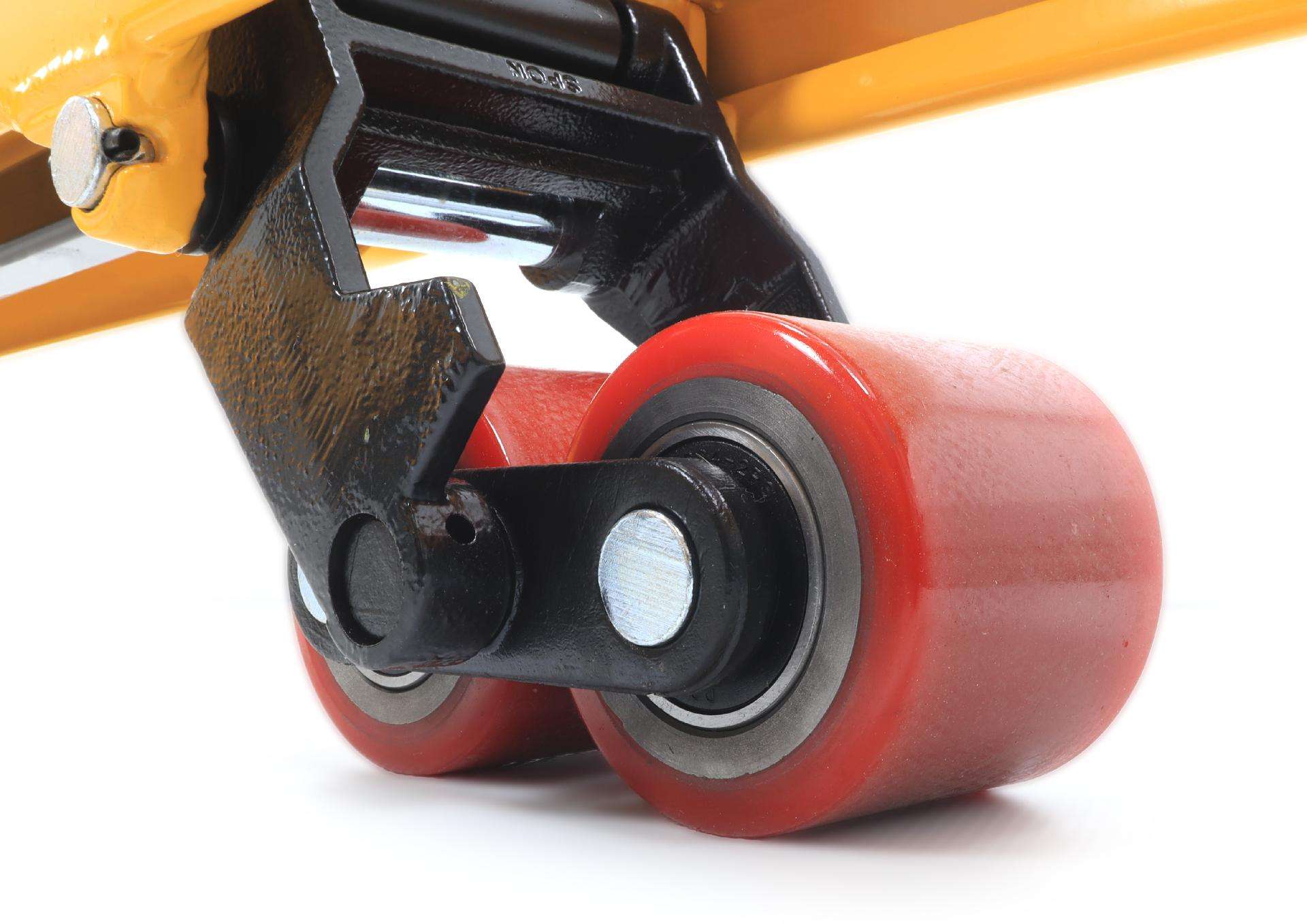 Porta-Paletes Hidráulico, 2.5Ton, 550mm, Roda Borracha refª 65347 MADER