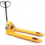 Porta-Paletes Hidrulico, 2.5Ton, 550mm, Roda Borracha ref 65347 MADER