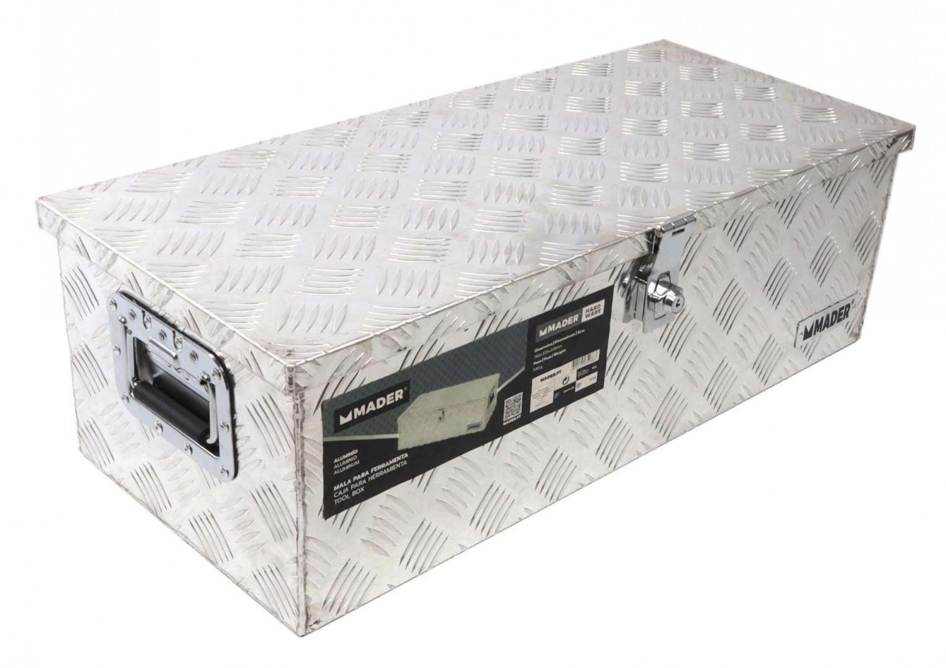 Caixa Multiusos, Alumínio, 760x335x245mm refª 65286 MADER