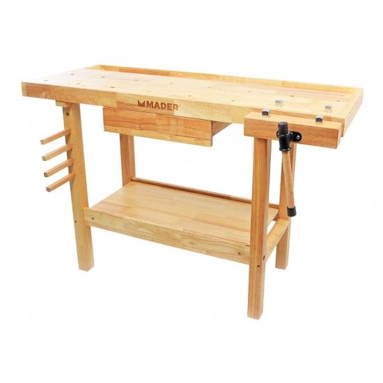 Mesa de Carpinteiro 126x62x84cm ref 65277 Mader