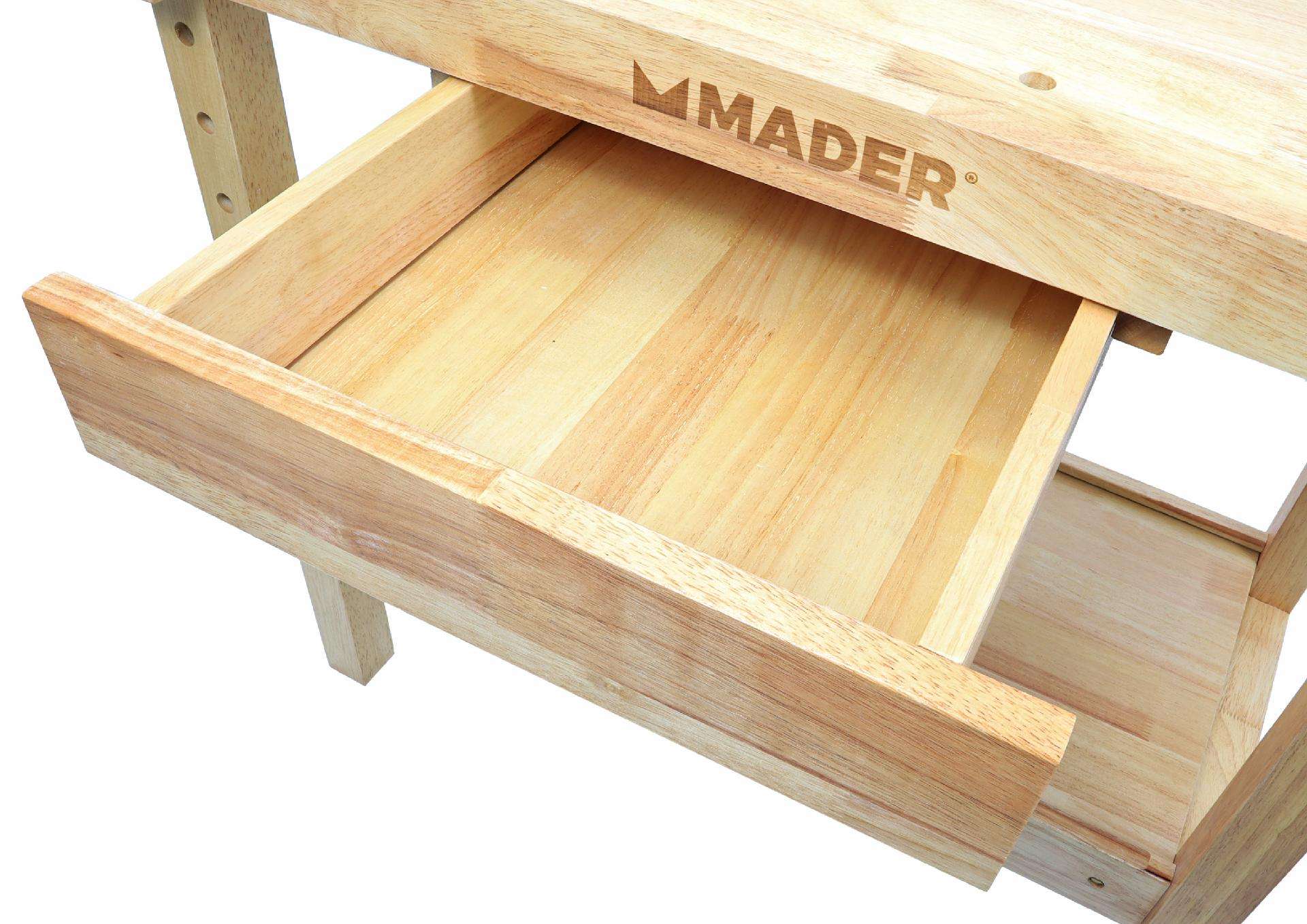 Mesa de Carpinteiro 126x62x84cm refª 65277 Mader