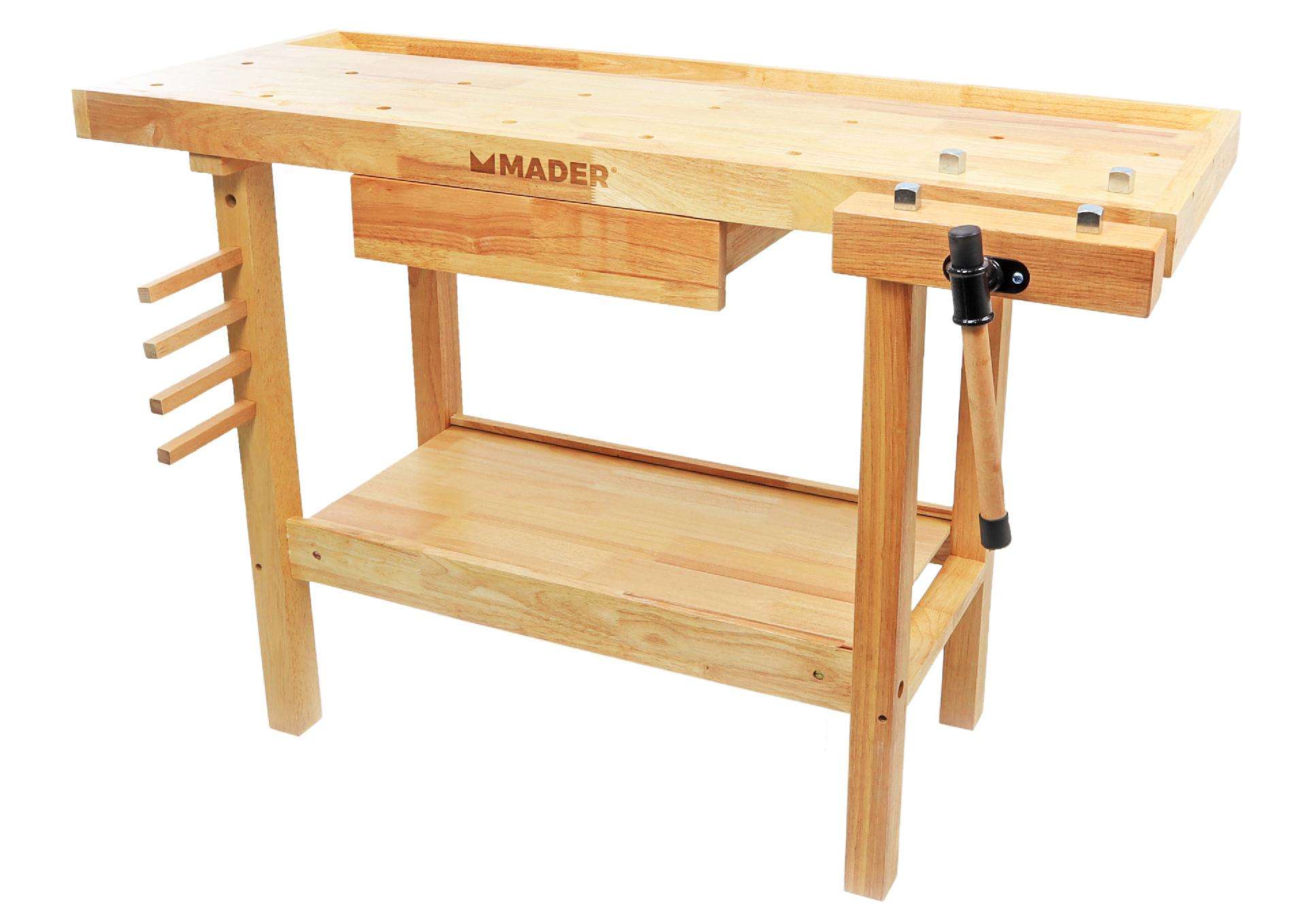 Mesa de Carpinteiro 126x62x84cm refª 65277 Mader