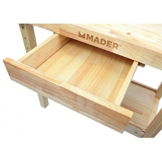 Mesa de Carpinteiro 126x62x84cm ref 65277 Mader