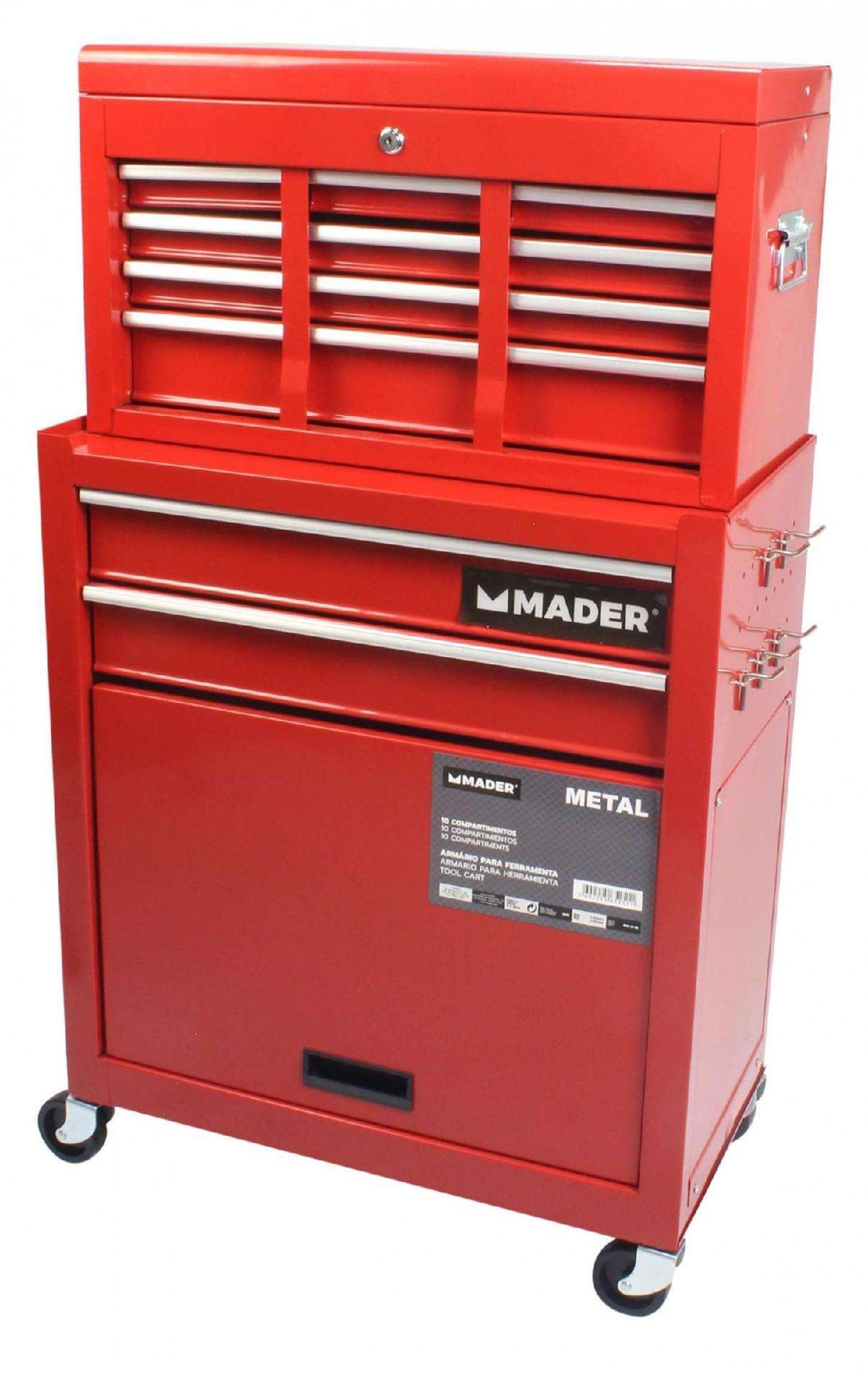 Armário para Ferramenta, 10 Div. refª 65251 MADER