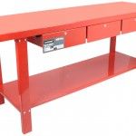 Banca de Trabalho Metal, 200x64cm, 3G ref 65260 MADER