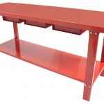 Banca de Trabalho Metal, 200x64cm, 3G ref 65260 MADER