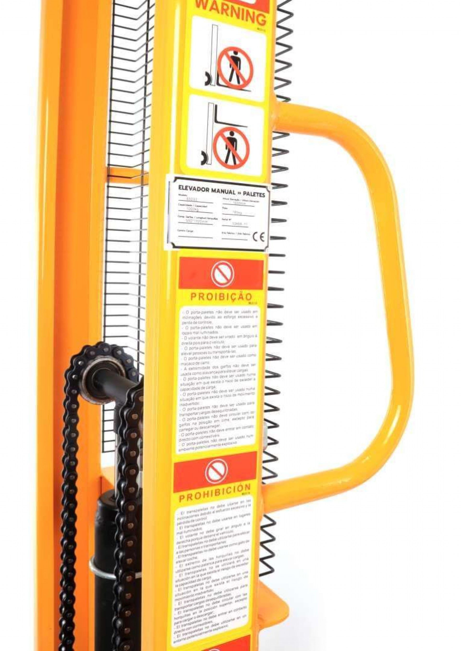 Elevador Hidráulico / Porta Paletes, 1T refª 65233 MADER