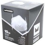 Máscara de Proteção com Válvula, FFP3, 10Un refª 65222 MADER Máscara de Proteção com Válvula, FFP3, 10Un refª 65222 MADER