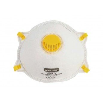 Mscara de Proteo com Vlvula, FFP2, 12Un ref 65221 MADER