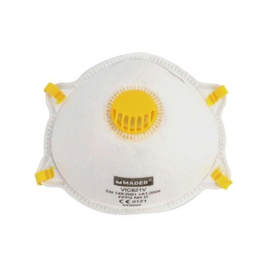 Mscara de Proteo com Vlvula, FFP2, 12Un ref 65221 MADER