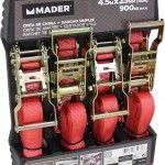 Cinta de Carga, 4.5mx25mm, 900Kg, 4Un ref� 65061 MADER