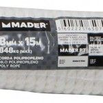 Corda Polipropileno, 8mmx15m refª 65079 MADER Corda Polipropileno, 8mmx15m refª 65079 MADER