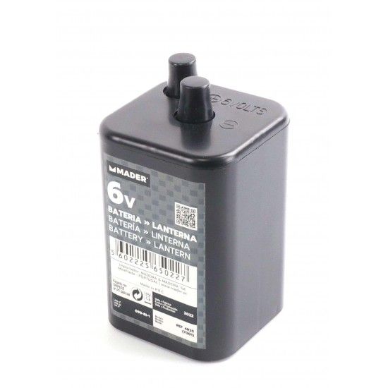 Bateria para Lanterna, 6V ref 65022 MADER