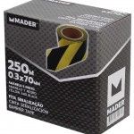 Fita Sinalizadora, 250m x 7cm ref 65023 MADER