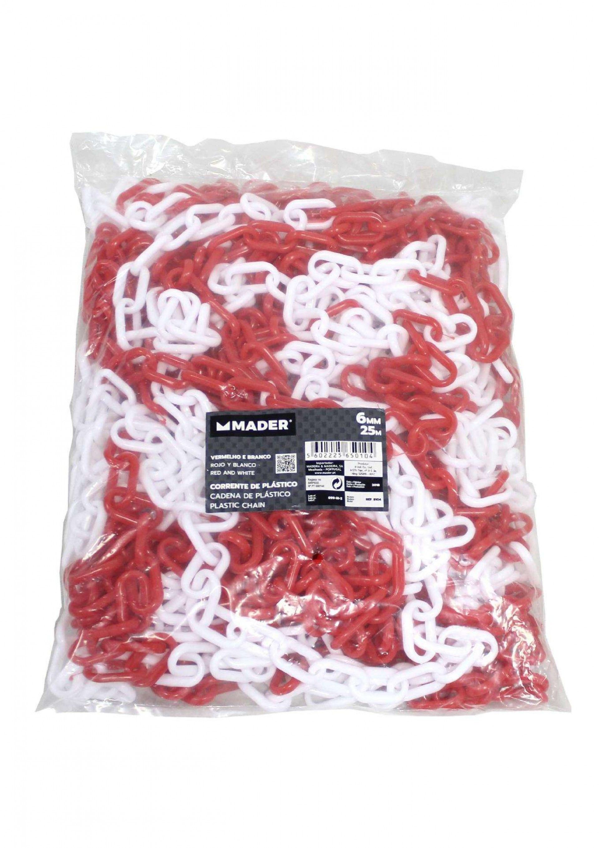 Corrente Plástica, 6mmx25m refª 65010 MADER