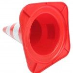 Cone de Sinalizao, Poletileno, 50cm ref 65001 MADER
