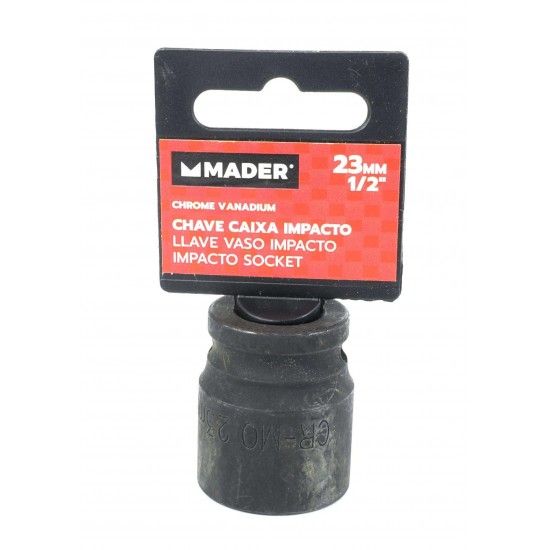 Chave de Caixa, 1/2, 23mm, Impacto refª 63903 MADER Chave de Caixa, 1/2, 23mm, Impacto refª 63903 MADER