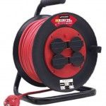 Extenso Eltrica, Enrolador Plstico, 25m, 3G x 1,5mm ref. 63882 MADER