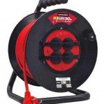 Extenso Eltrica, Enrolador Metlico, 30m, 3G x 2,5mm ref. 63880 MADER