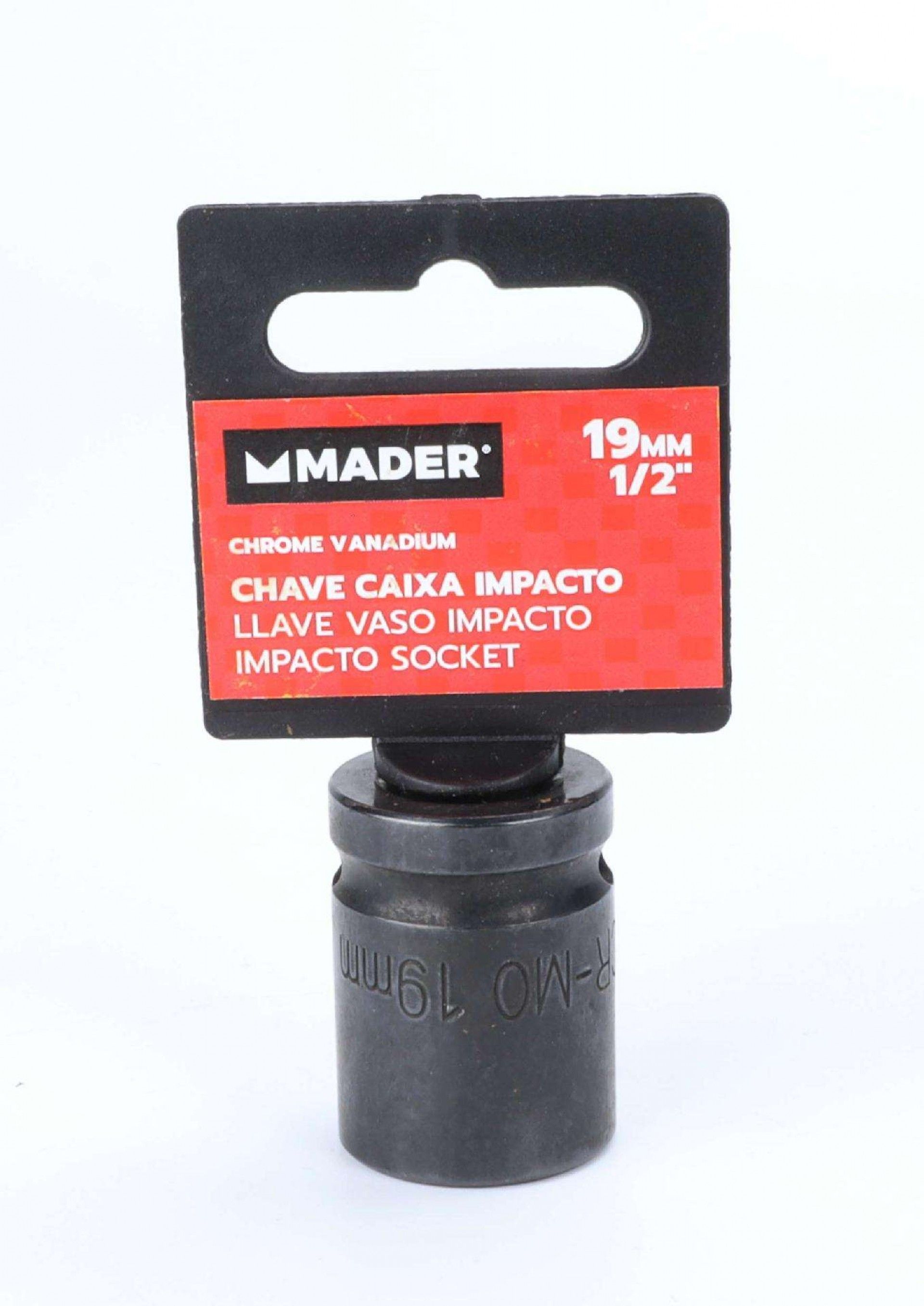 Chave de Caixa, 1/2, 19mm, Impacto refª 63901 MADER