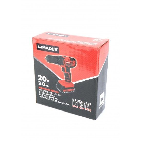 Berbequim a Bateria, 20V, 1 Bateria ref� 63850 MADER