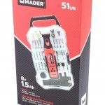 Mini Berbequim Retificador, a Bateria, 8V, 1.5Ah ref 63845 MADER