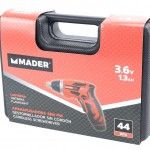 Aparafusadora sem Fio, 3.6V, 44Bits ref 63841 MADER