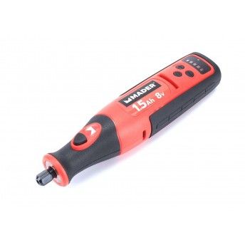 Mini Berbequim Retificador, a Bateria, 8V, 1.5Ah ref 63845 MADER