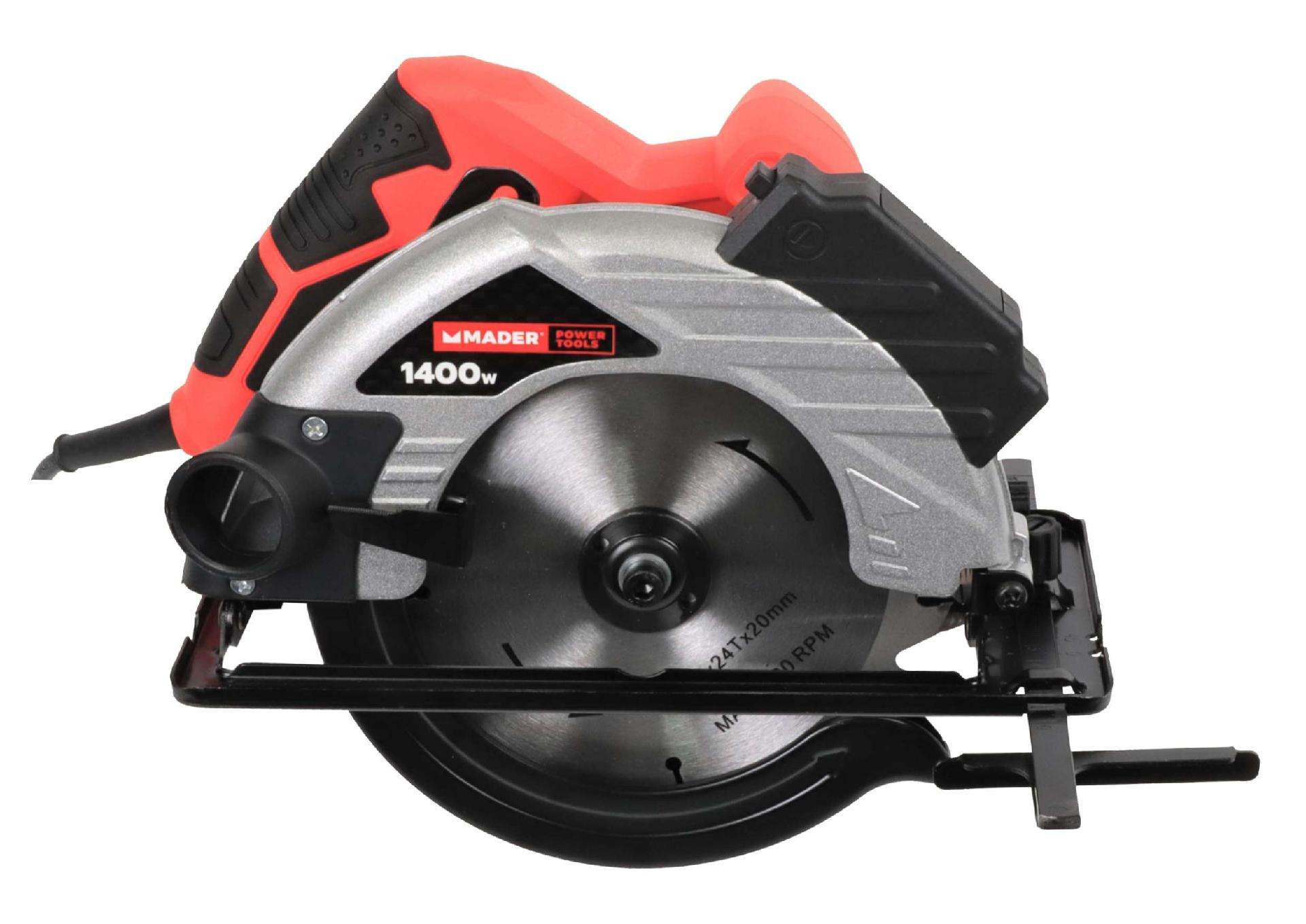Serra Circular, 185mm, 1400W, Laser refª 63829 MADER