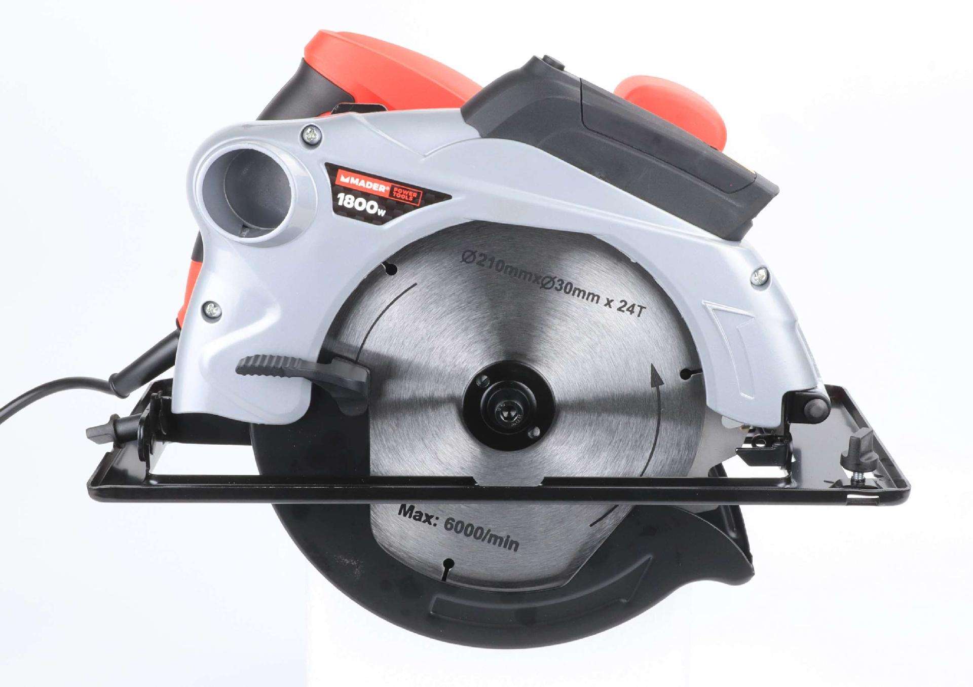 Serra Circular, com Laser, 210mm, 1800W refª 63828 MADER