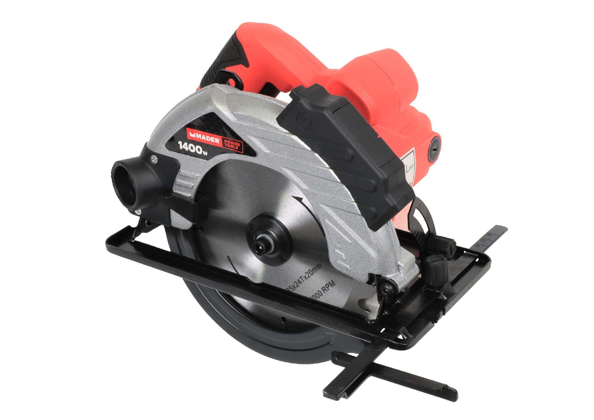 Serra Circular, 185mm, 1400W, Laser refª 63829 MADER