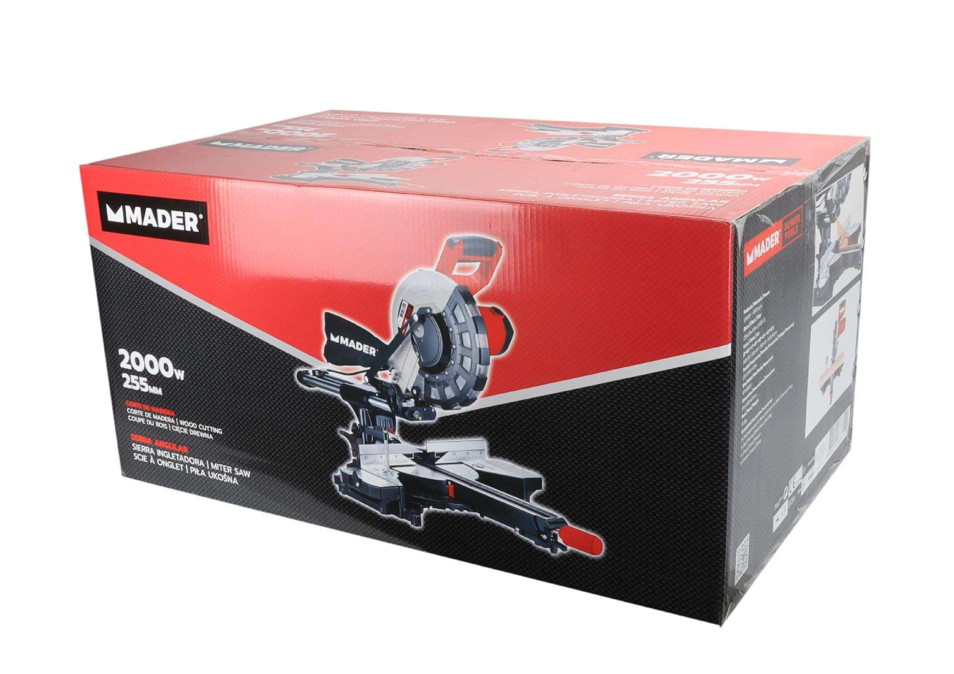 Serra Angular, 255mm, 2000W, Laser refª 63824 MADER