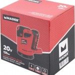 Lixadora Rotativa sem Fios, 20V, 2.0Ah ref 63811 MADER