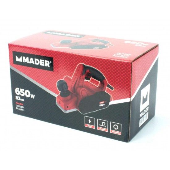 Plaina, 650W, 82mm refª 63812 MADER Plaina, 650W, 82mm refª 63812 MADER
