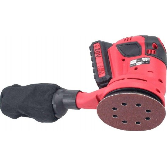 Lixadora Rotativa sem Fios, 20V, 2.0Ah refª 63811 MADER Lixadora Rotativa sem Fios, 20V, 2.0Ah refª 63811 MADER