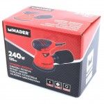 Lixadora Rotativa, 240W, 125mm refª 63809 MADER Lixadora Rotativa, 240W, 125mm refª 63809 MADER