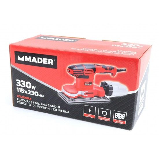Lixadora, 330W, 115x230mm ref 63806 MADER