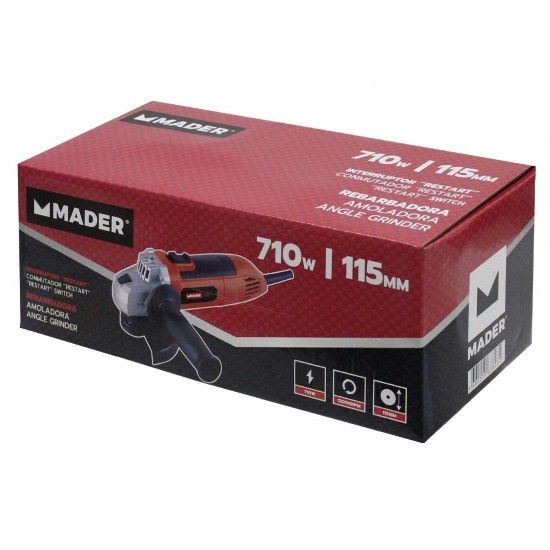 Rebarbadora, 115mm, 710W ref� 63803 MADER
