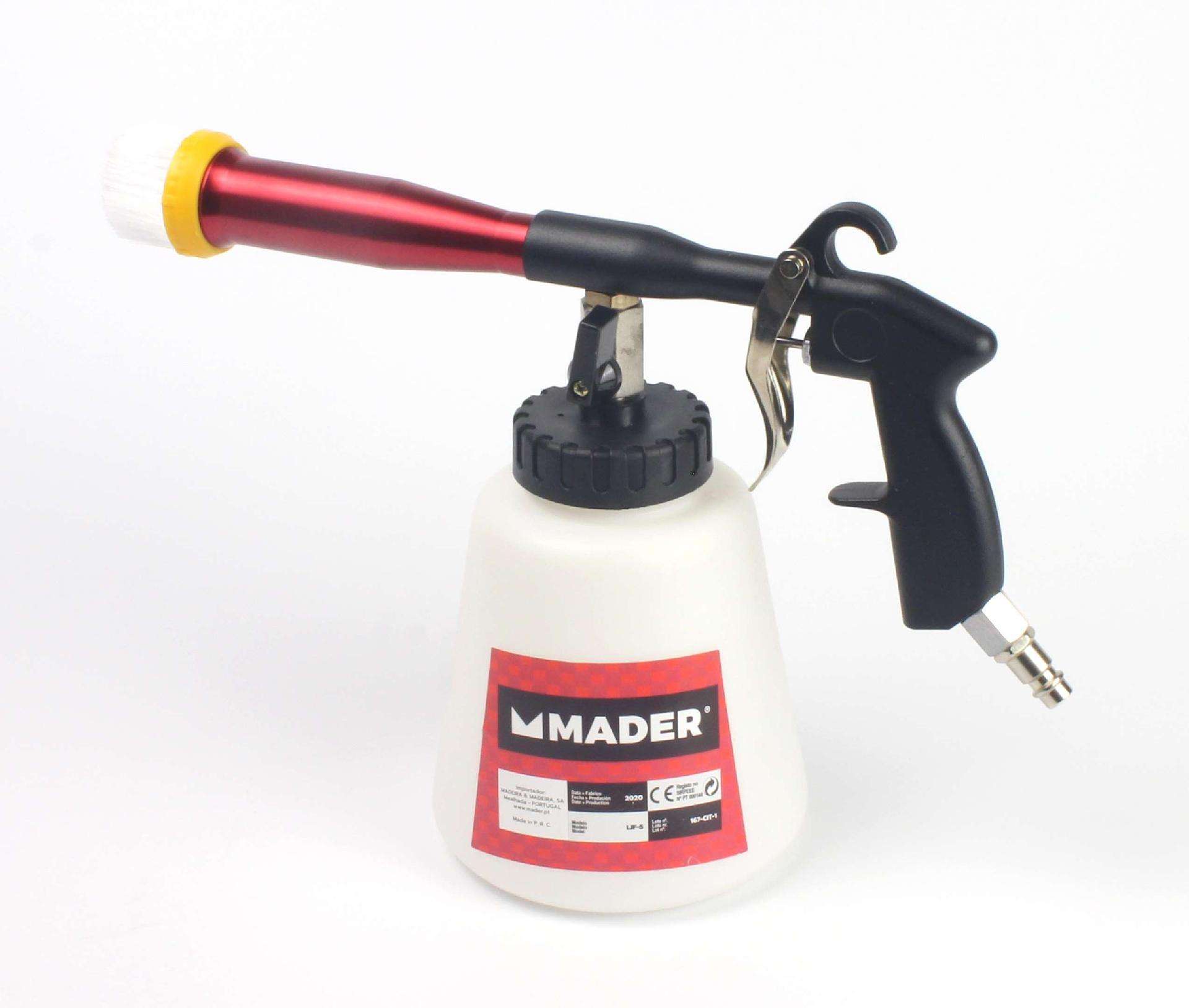 Pistola de Lavar com espalhador rotativo, 1/4", 1000 ML refª 63743 MADER