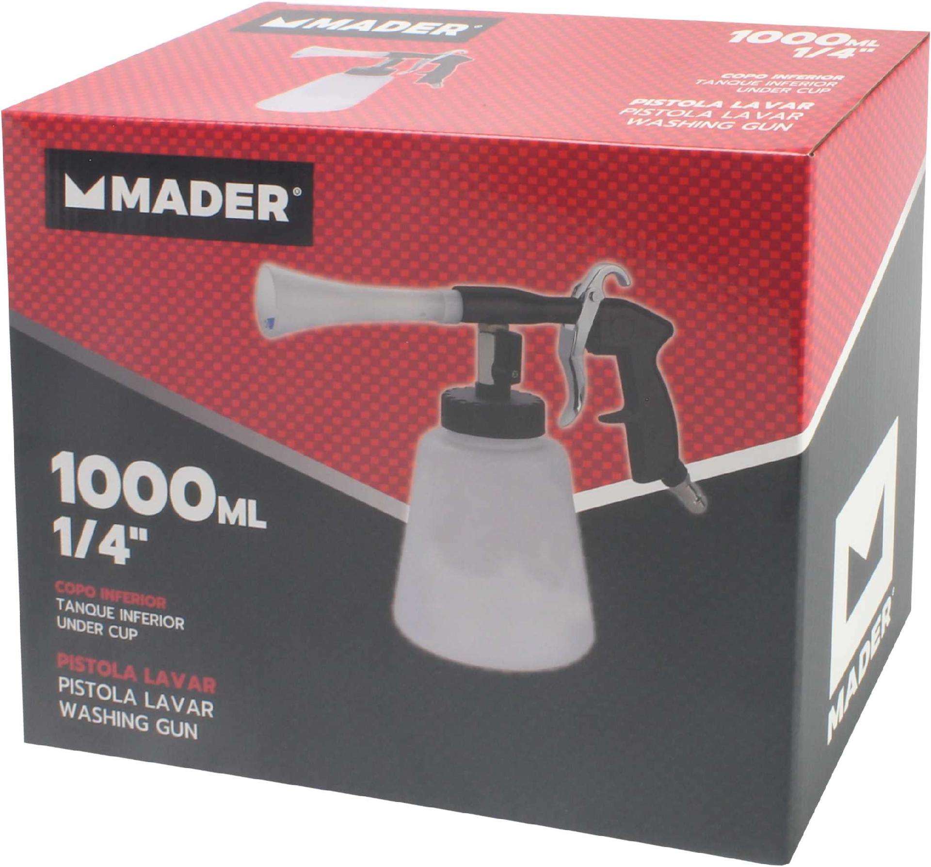 Pistola Lavar, 1/4", 1000ml refª 63742 MADER