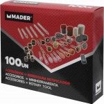 Acessrios para Mini Berbequim Retificador, 100Un ref 63734 MADER
