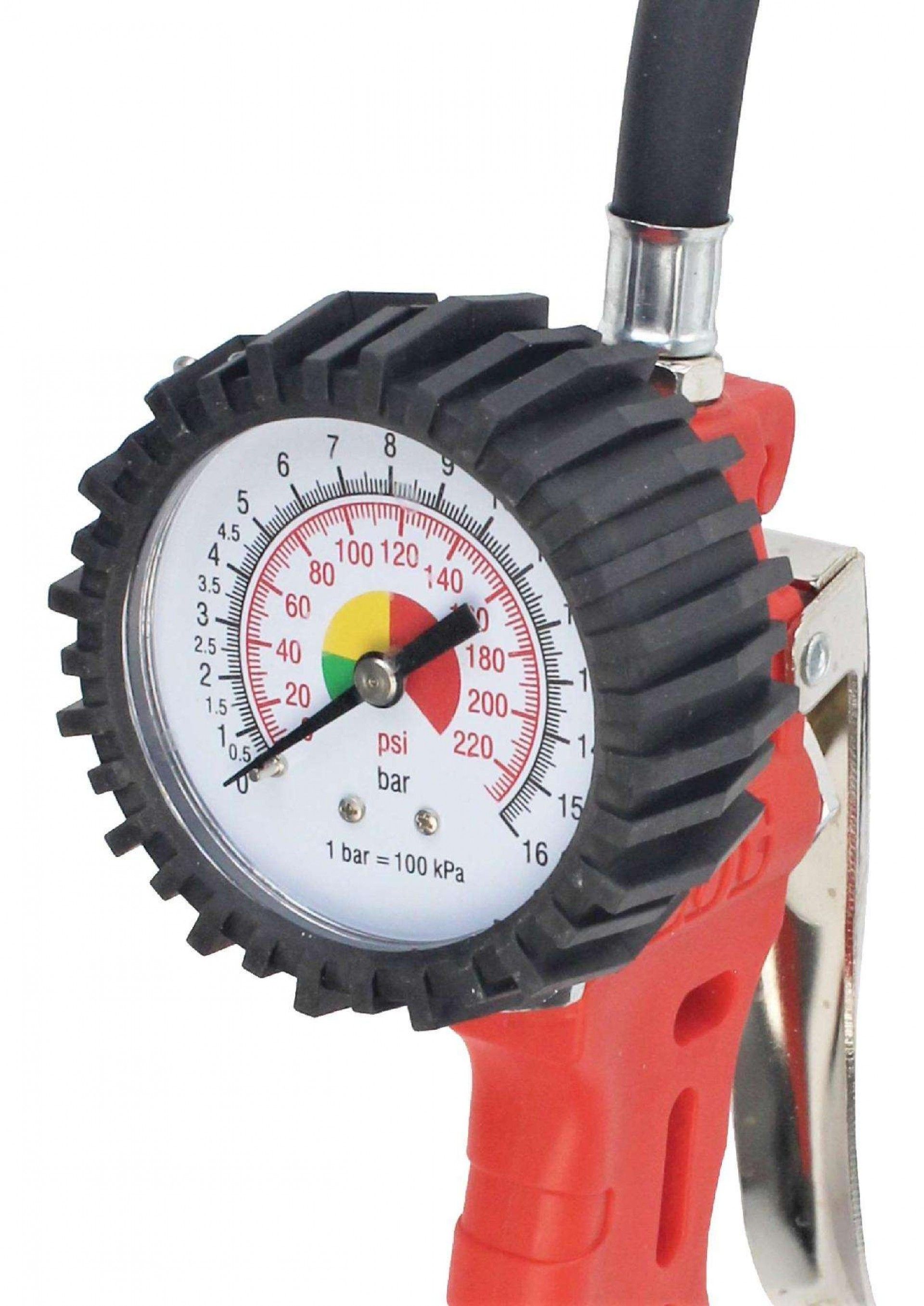 Pistola com Manómetro, 1/4", 500mm refª 63724 MADER