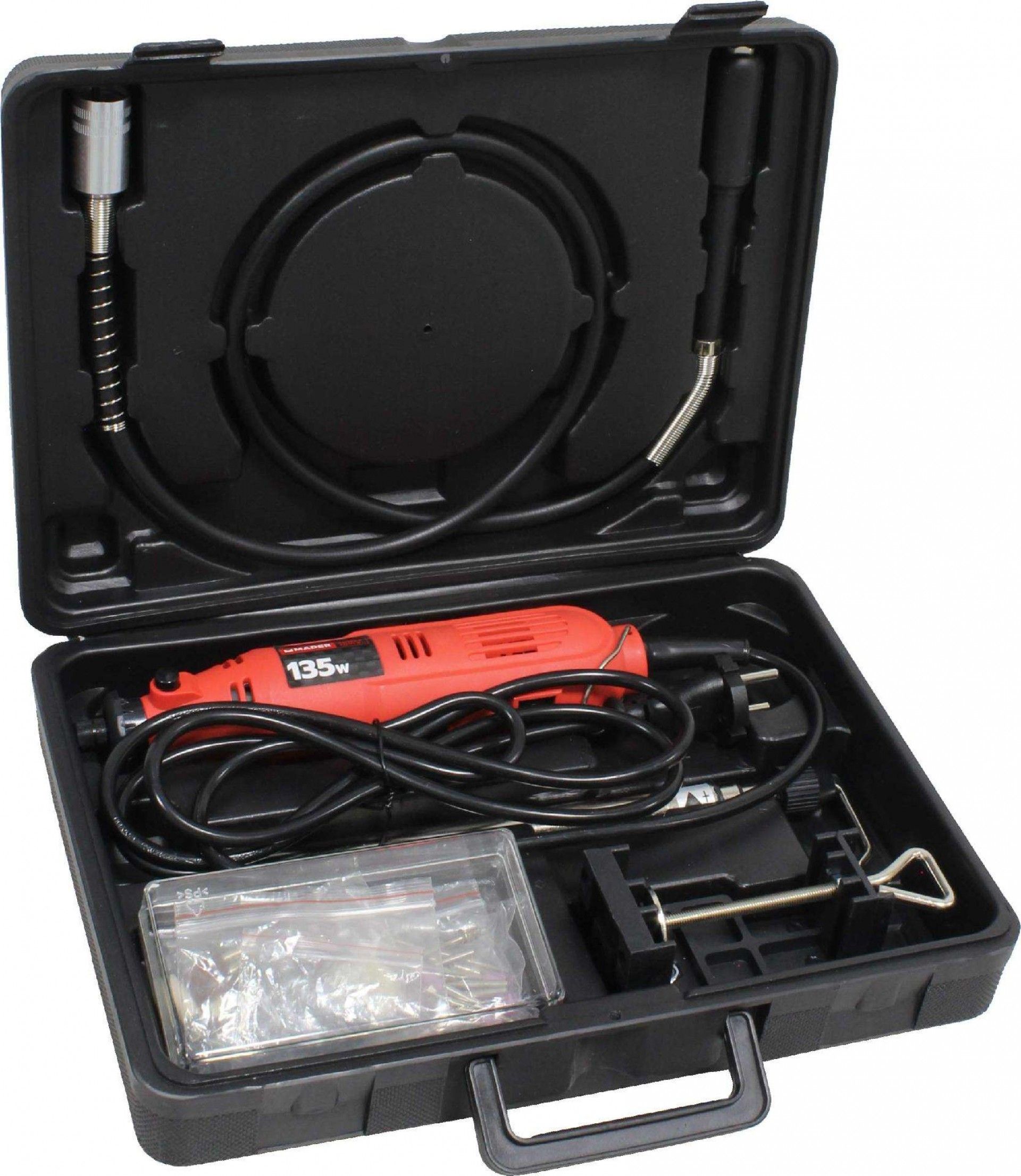 Mini Berbequim Rectificador, com Bicha Flexível refª 63732 MADER