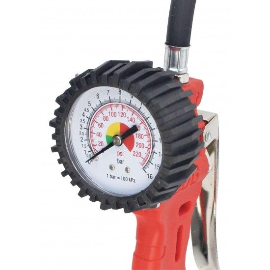 Pistola com Manmetro, 1/4", 500mm ref 63724 MADER