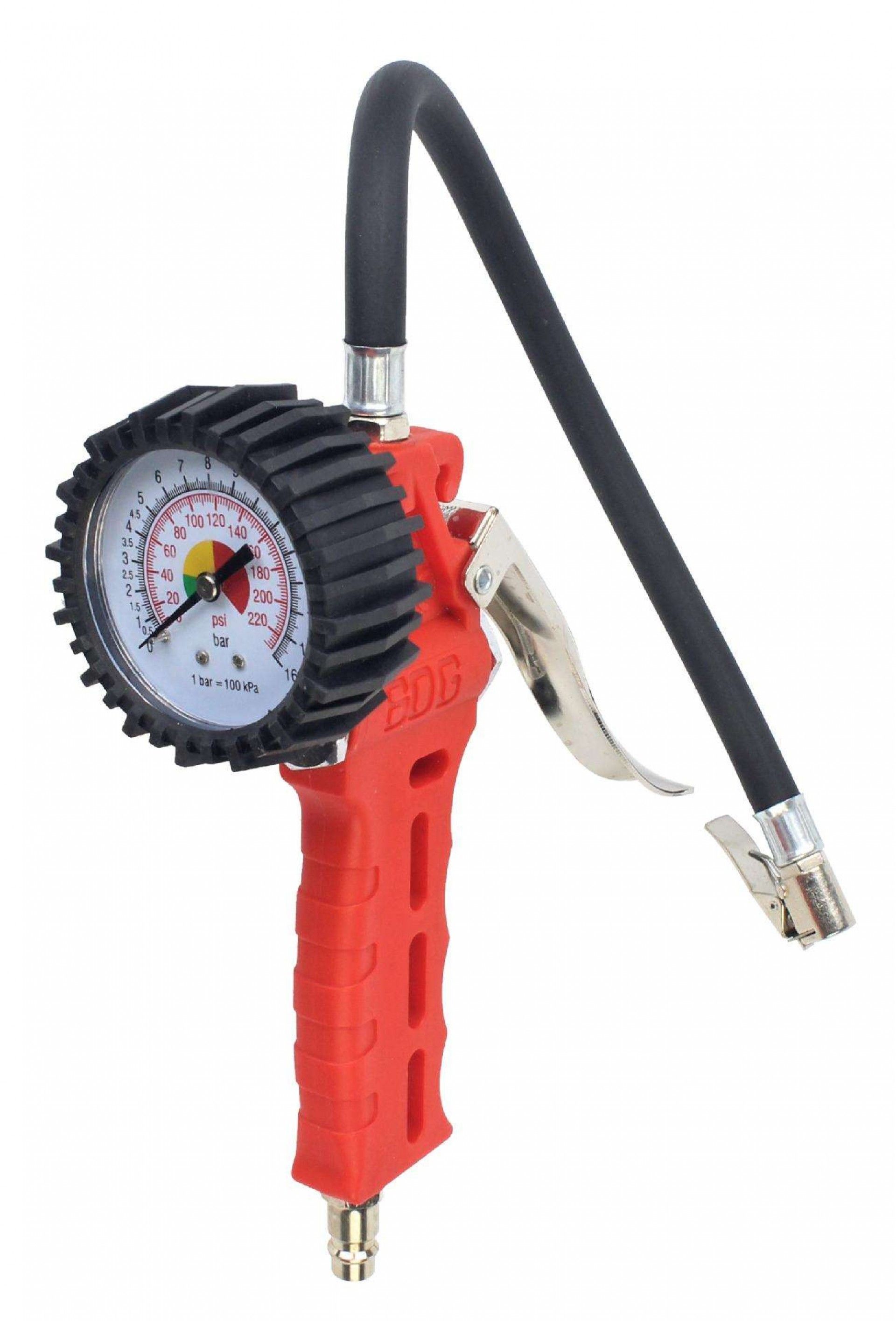 Pistola com Manómetro, 1/4", 500mm refª 63724 MADER