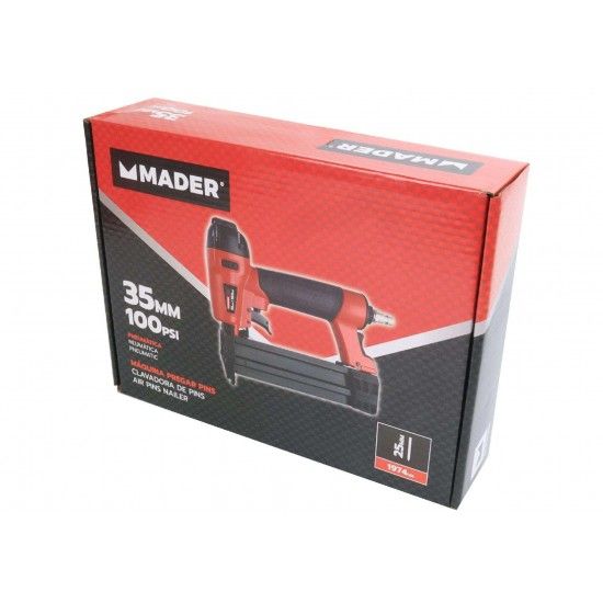 Máquina de Pregar Pneumática, 35mm, 100PSI refª 63703 MADER Máquina de Pregar Pneumática, 35mm, 100PSI refª 63703 MADER