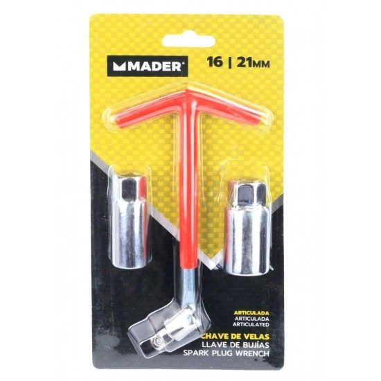 Chave de Velas, Articulada, 16 / 21mm ref 63675 MADER