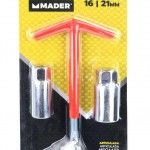 Chave de Velas, Articulada, 16 / 21mm ref� 63675 MADER